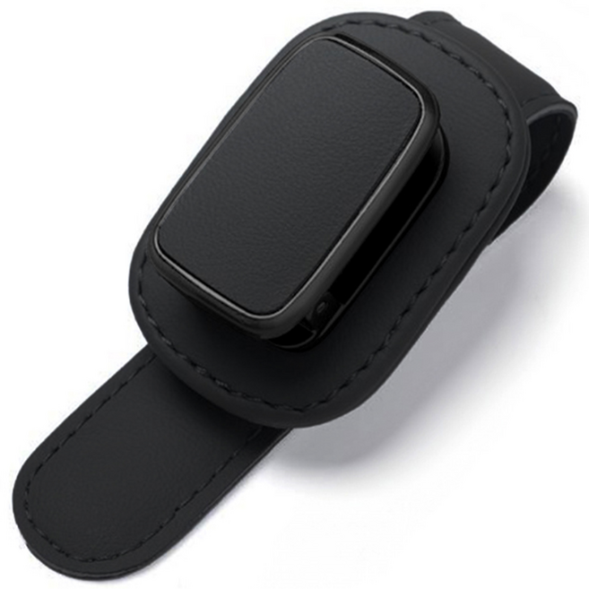 차빛 차량용 선글라스 거치대 안경 거치대 클립 선바이저, 1개, 나이트블랙