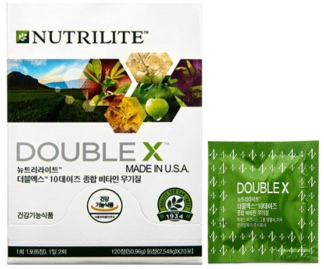 N 암웨이 더블엑스 10데이즈, 상세페이지 참조, 1개