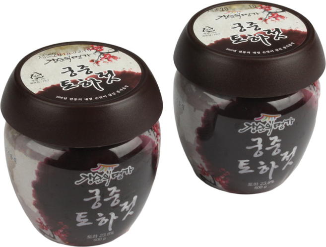 강순의명가 궁중 토하젓, 1개, 500g