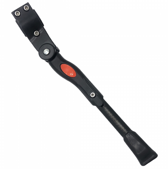 자전거 받침대 거치대 조절식 킥스탠드, 블랙, 1개