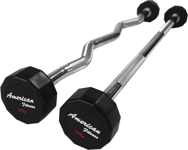 아메리칸 12각 고정식 바벨 10kg~30kg 손잡이 [동화스포츠 공식 제품], 블랙 컬바 20kg, 1개, 20kg
