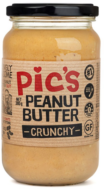 픽스 피넛버터 크런치 무가당 무설탕 땅콩버터, 380g, 1개