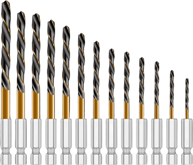 망고테크 코발트 스텐기리 1.5MM-6.5MM 15P 세트 스덴 드릴비트 철 철판 금속 목재, 1개