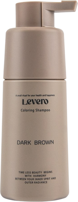 르베로 맥주효모 새치커버 염색 샴푸 흑갈색, 1개, 300ml