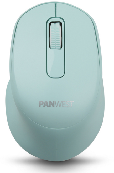 PANWEST PANWEST-PW815 무선 마우스, 라이트블루