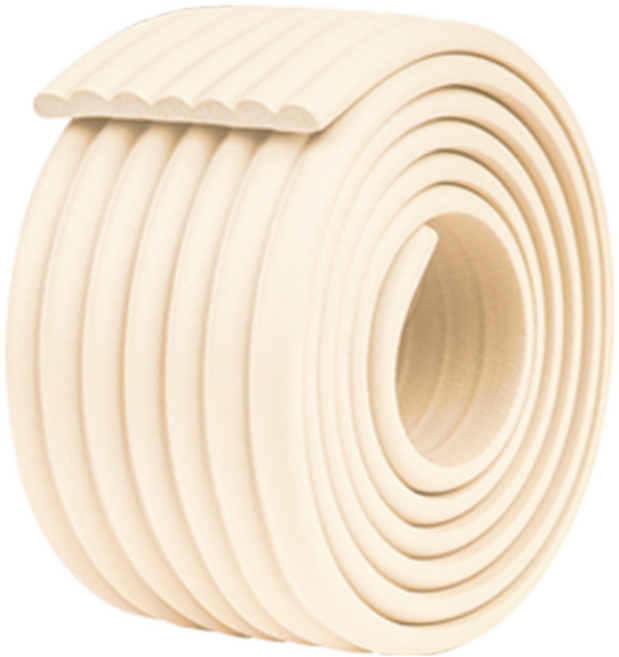 아가드 W형 모서리 보호대, 크림, 1개