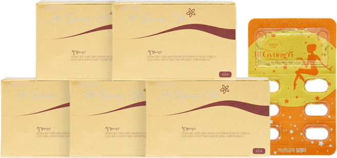 (본사)질경이 여성청결제 오리지널 6개입, 3.6g, 5개