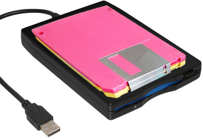 USB 외장형 플로피디스크 FDD 3.5 드라이버 디스켓, 단품, ◑▨쿠팡상품◎♣you