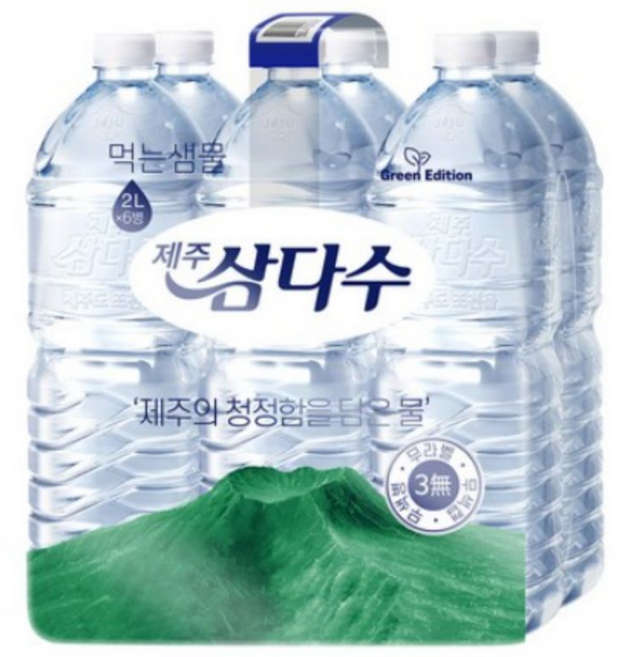 제주 삼다수, 12개, 2L