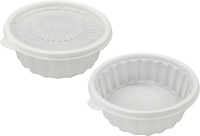 에스제이케미칼 158파이 삼계탕용기 소 반투명 400개 세트, 1개