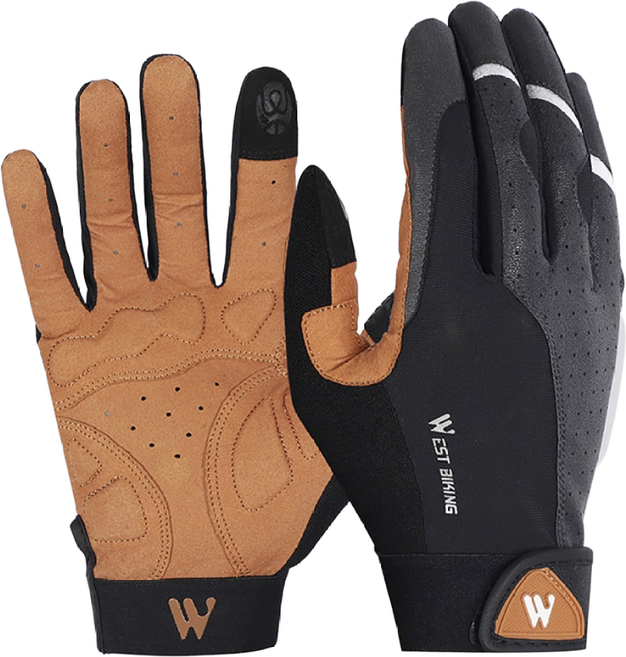 WEST BIKING 스포츠 자전거 장갑, 1세트