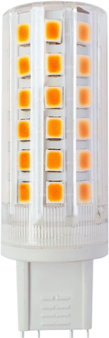 DAYTIME 미니 콘램프 6줄 5W G9, 전구색, 1개