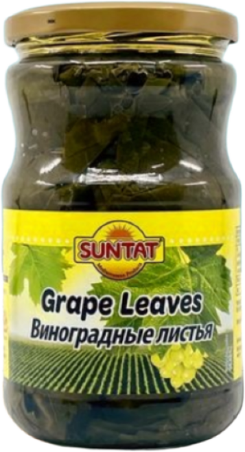 Suntat Salty Pickled Grape Leaves 선탓 짭짤한 절임 포도 잎, 1개, 630g