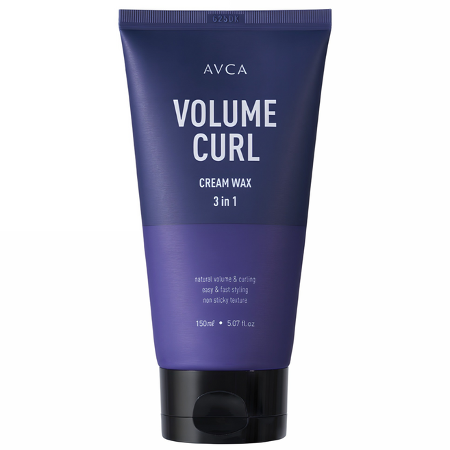 아브카 3 in 1 볼륨 앤 컬크림 왁스, 150ml, 1개