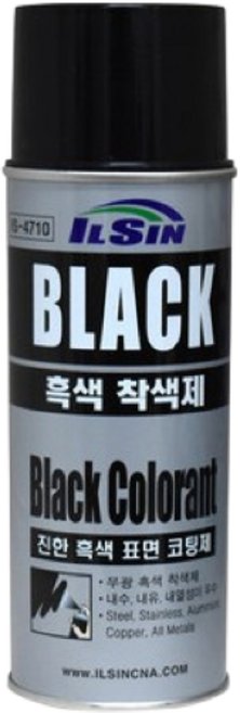 블랙코트 일신 흑색착색제 브락센 IS-4710 무광흑색, 20개, 420ml, 흑색