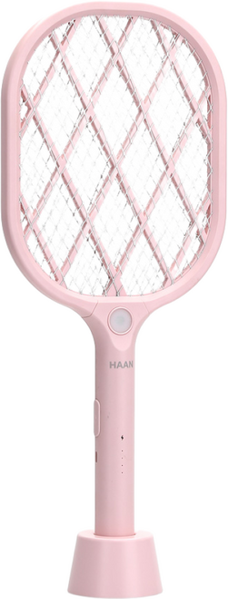 한경희생활과학 충전식 전기 모기채, 러블리 핑크