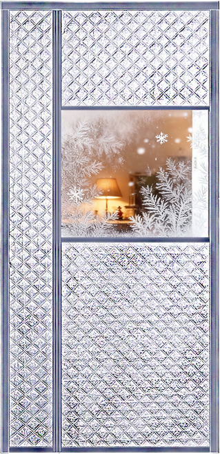 방풍 비닐 커튼 두꺼운 외풍 우풍 차단 창문형 방풍막 비대칭 자석커튼, 1개, SV