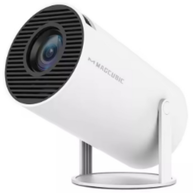 HY300 빔프로젝터 휴대용 가정용 홈시네마 한국어지원 아이폰 안드로이드 130인치 180도 회전 자동 키스톤