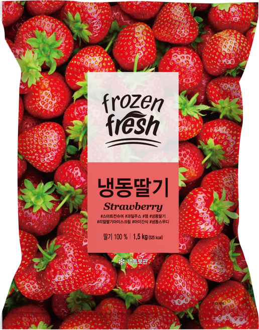 (소비기한 26.12.04) [웰팜] 냉동 딸기(페루) 1.5kg, 1개