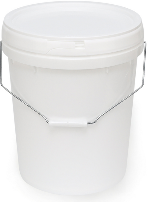 백색 바게스 페인트통 20L 벌크통 용기 PE 드럼통 페일통 바케스, 페일통20L, 1개