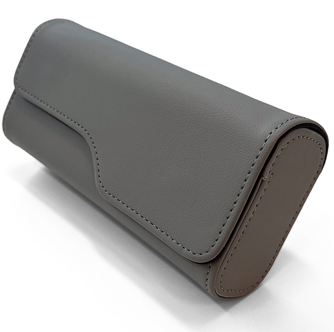 차빛 차량용 선글라스 거치대 안경 케이스 클립, 모던그레이, 1개