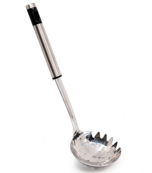 KP 사각핸들 타공 스텐면국자 G547 스텐국자 국수국자 라면국자, 상세페이지 참조, 1개