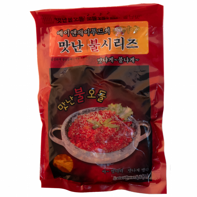 [에이엔제이푸드] 맛난 매운 불오돌 280g, 5개