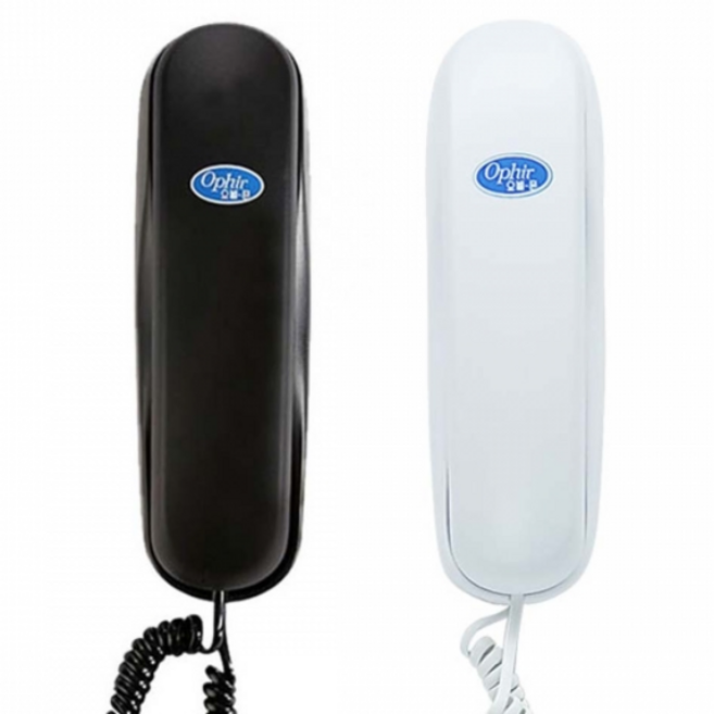 오빌 벽걸이 탁상겸용 유선전화기, OP-201(화이트 )