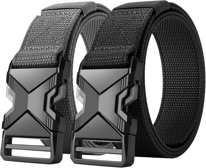 [2개1세트] 남성 전술 허리띠 운동 허리띠