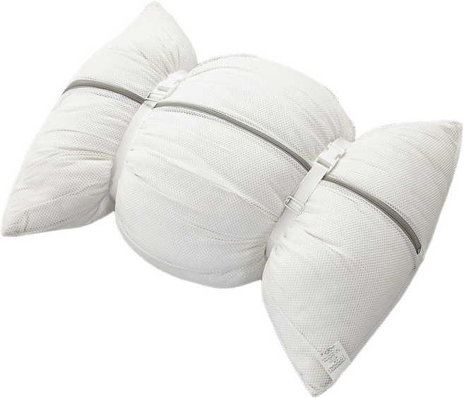 샤르르 뭉침방지 무형광 베개솜 전용 세탁망 1개, 화이트