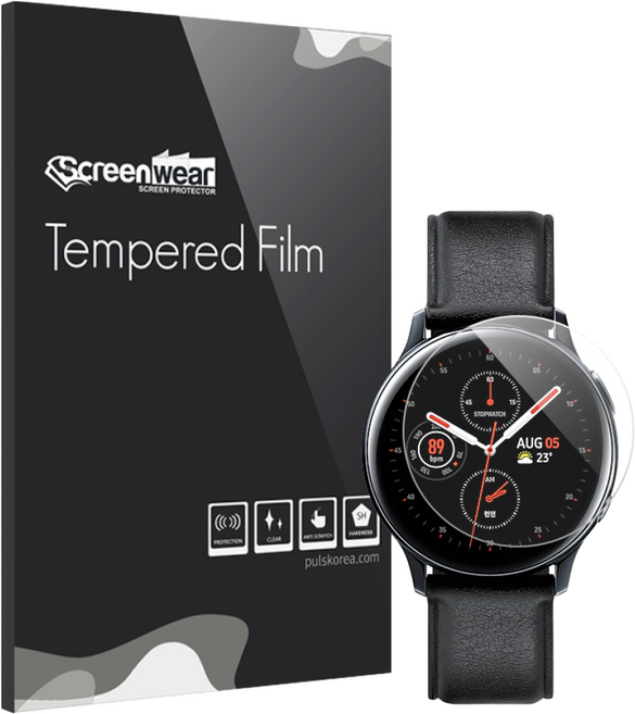 1+1 갤럭시워치 액티브2 40/44mm 우레탄 풀커버 필름, TPU풀커버(2매), 갤럭시워치 액티브2 40mm