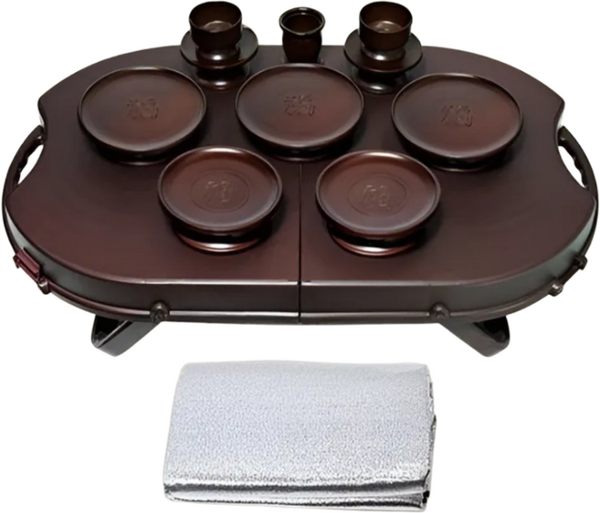 일회용품 그만 휴대하기 편리한 다회용 14피스 휴대용제기, 1개, 기본