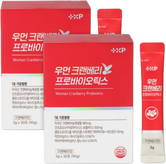 우먼 크랜베리 프로바이오틱스, 12개, 5정