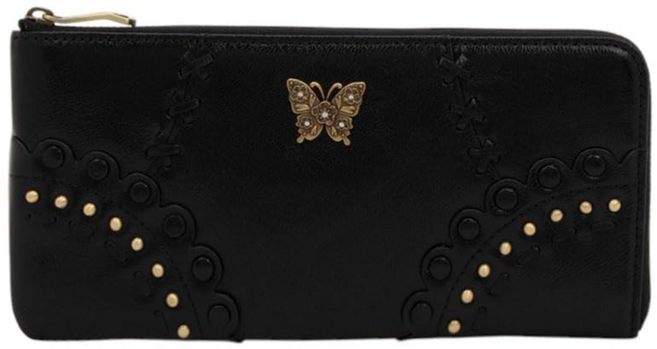 [안나 수이] 지갑 마틸다 블랙