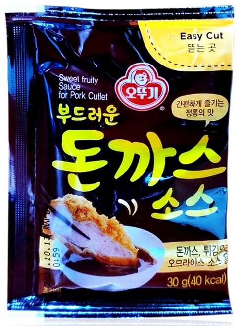 업소용 오뚜기 일회용 돈까스소스 30g, 100개