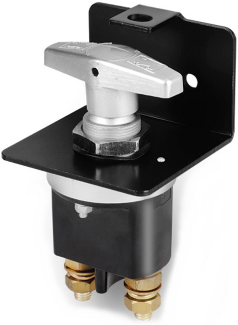 킹콩 대용량 12v 48v 까지 1500A 고정 브라켓 거치대 킬스위치 배터리 전원 차단 스위치, 95L, 1개