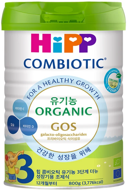 힙 유기농 콤비오틱 분유 3단계, 800g, 1개 - 쿠팡