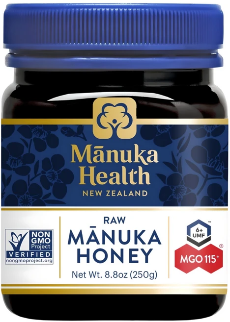 마누카헬스 뉴질랜드 로우 마누카 허니 MGO 115+ UMF 6+, 250g, 1개 - 쿠팡