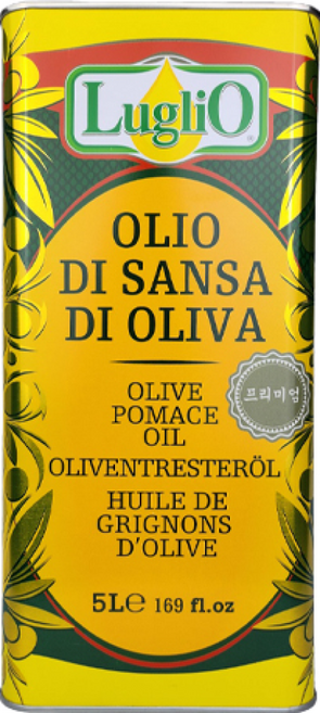 루글리오 올리오 디 산사 올리바 올리브유, 1개, 5L