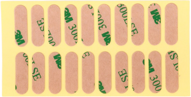 3M 미니 양면 테이프 에어팟 케이스 버즈 케이스 스티커 라운드형 20mm x 6mm, 20개