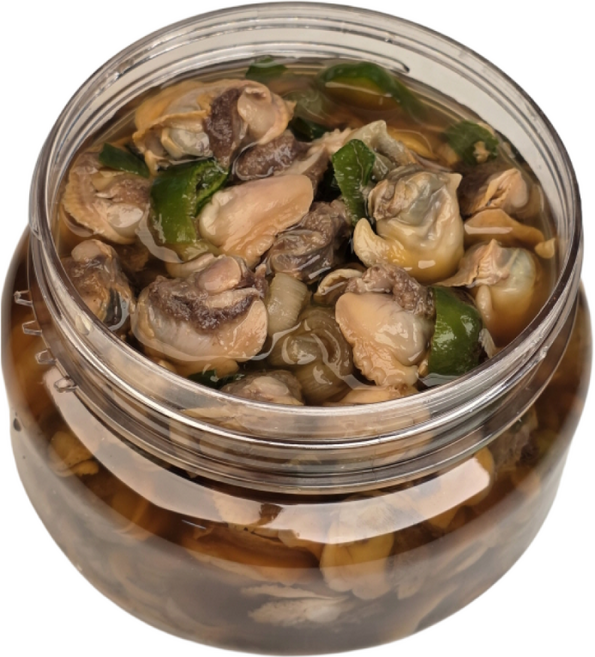 간장명인의 비법간장으로 순살 간장 꼬막장, 1개, 400g