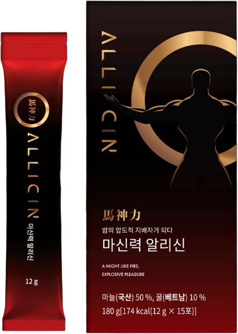 마신력 알리신 고농축 마늘진액, 2박스, 180g