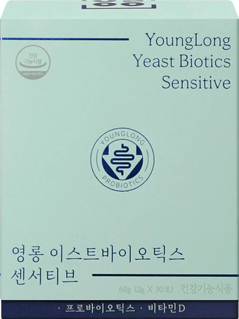 영롱 이스트바이오틱스 센서티브 유산균 저포드맵 인증 프리없는 예민한장 프로바이오틱스, 1개, 60g - 쿠팡