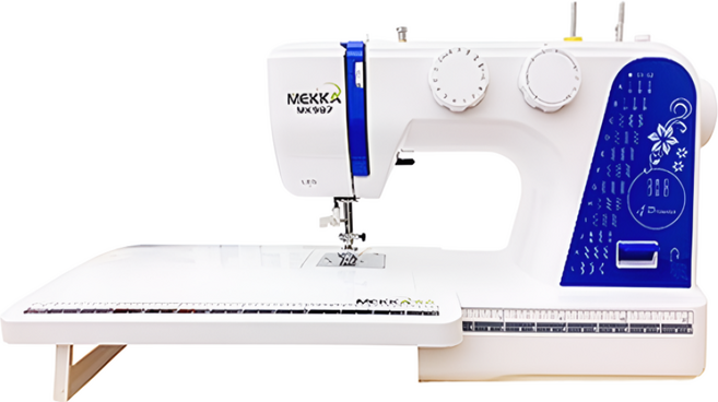 지오테크 재봉틀 미싱 미니 미싱기 오바로크 오버로크 자수미싱 가정용 재봉 오버록 자수 기계, 3세대(받침대포함)