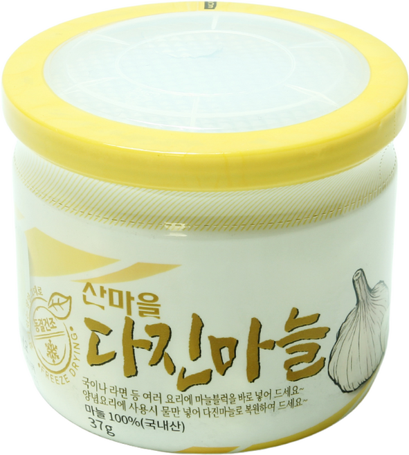 산마을 다진마늘 블럭, 37g, 1개
