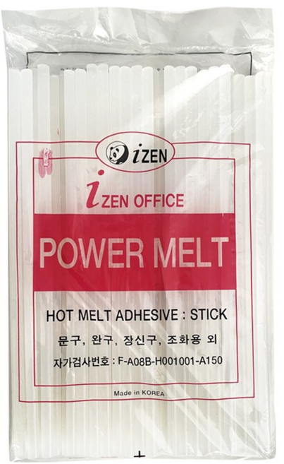 아이젠 국산 글루건심 핫멜트 소형 600g, 1개