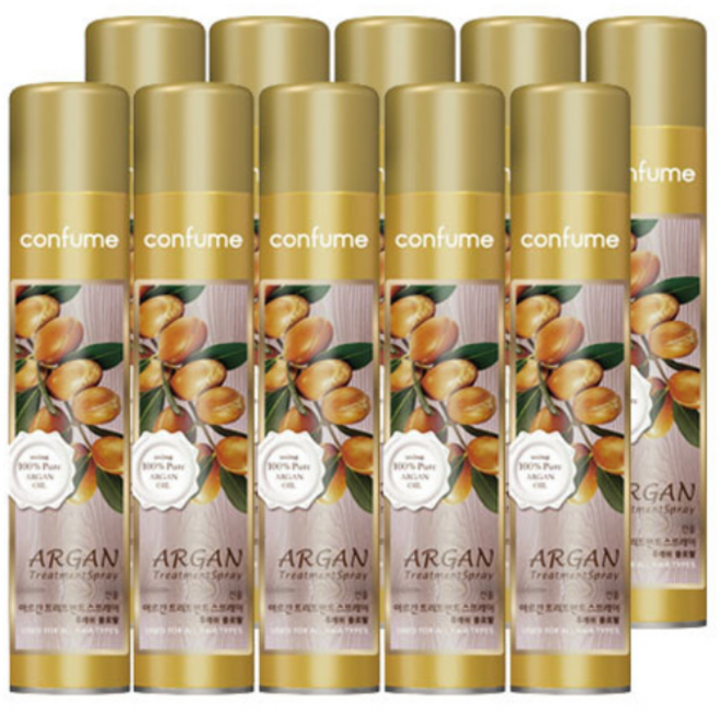 과일나라 컨퓸 아르간 트리트먼트 스프레이 후레쉬 플로랄, 300ml, 10개