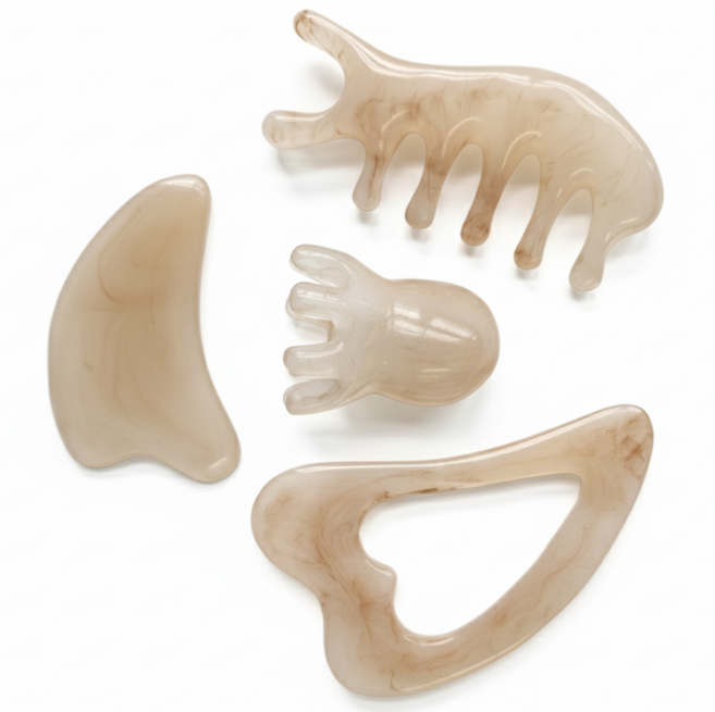 사하라 두피 괄사 얼굴 바디 괄사 4종세트 문어 세트괄사, 1개