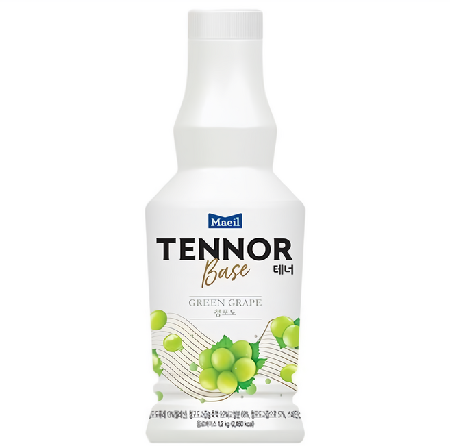 매일유업 테너베이스 농축액 청포도 1.2Kg, 1개