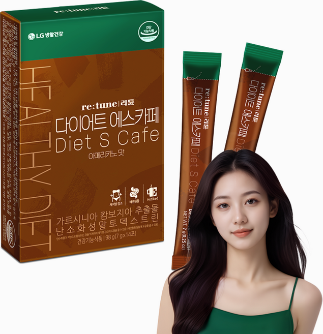 리튠 다이어트 에스카페 아메리카노맛, 1개, 98g